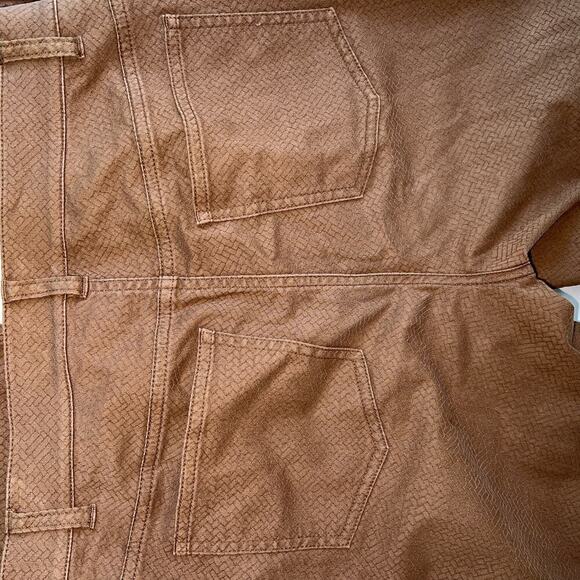 Lafayette 148 Herringbone Brown Trouser Pants Size 6 Stretch 4 Pocket - Picture 6 of 8